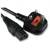 Used UK IEC 'Kettle Lead' Power Cable
